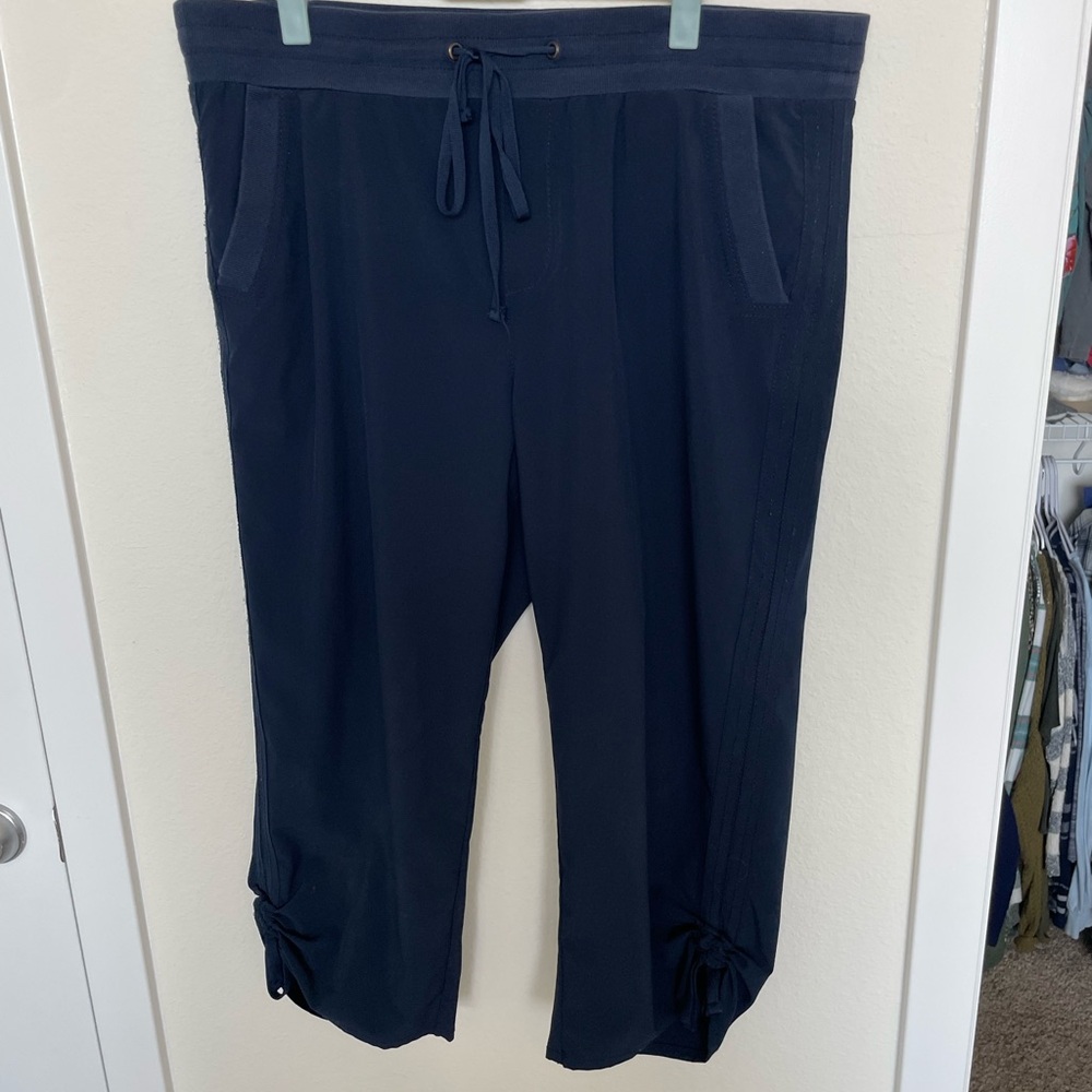 Style & Co. Blue Capris with Elastic Waistband